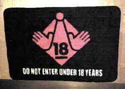 DO NOT ENTER UNDER 18 YEARS