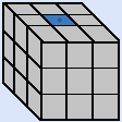 3×3ルービックキューブの初期状態
