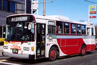 〔Ｅ５１３〕　日産ディーゼルＰ－ＲＰ８０Ｇ（１９９０年）