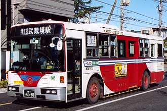 〔Ｂ５１４５〕　日産ディーゼルＵ－ＵＡ４４０ＬＳＮ（１９９４年）