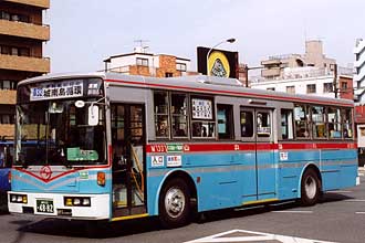 〔Ｍ７３３７〕　日産ディーゼルＵ－ＵＡ４４０ＮＳＮ（１９９３年）