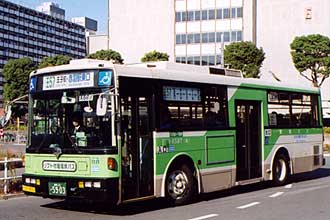 〔Ｎ－Ｘ５９７〕　日産ディーゼルＵ－ＵＡ４４０ＨＡＮ（１９９２年）