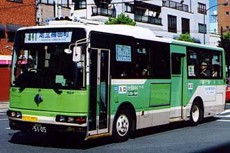 〔Ｈ－Ｂ８４４〕　三菱ふそうＫＣ－ＭＫ２１９Ｊ（１９９６年）