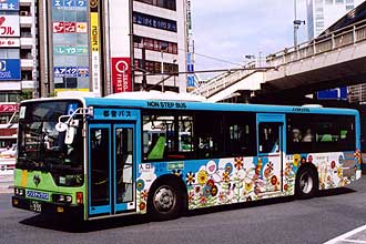 〔Ｂ－Ｌ６６１〕　三菱ふそうＫＬ－ＭＰ３７ＪＭ（２００３年）