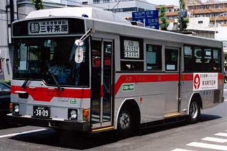 〔Ｍ９２１〕　日野Ｐ－ＲＪ１７０ＢＡ（１９８８年）