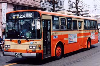 〔３２９〕　日産ディーゼルＰ－Ｕ３２Ｎ（１９８６年）