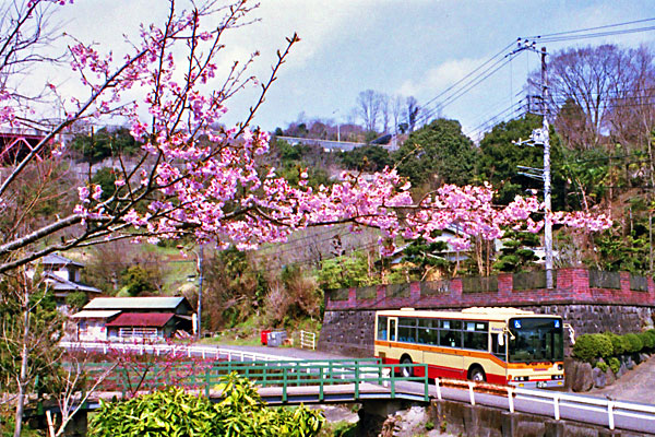 ２０１５年３月２２日撮影　神奈川県中井町（現在は廃線）