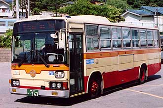 〔Ｔ－２〕　三菱ふそうＵ－ＭＫ１１７Ｊ（１９９２年）