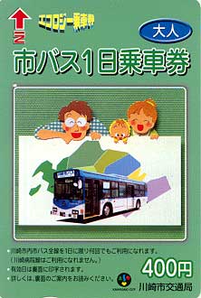 市バス１日乗車券