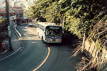 ５５系統　（旧）桜木町駅～地蔵坂上～市電保存館