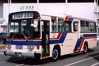 〔水戸２００か１８４〕　日産ディーゼルＰ－ＲＭ８１Ｇ（１９８８年）