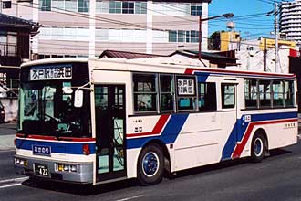 〔水戸２００か４２２〕　日産ディーゼルＵ－ＵＡ４４０ＬＳＮ（１９９２年）