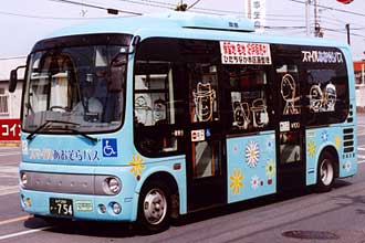 〔水戸２００か７５４〕　日野ＡＤＧ－ＨＸ６ＪＬＡＥ（２００６年）