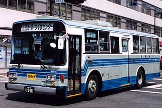 〔９１０４ＴＣ〕　日産ディーゼルＰ－Ｕ３２Ｋ（１９８６年）