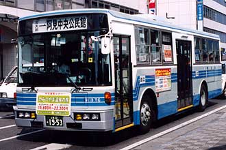 〔９１１３ＴＣ〕　日産ディーゼルＰ－Ｕ３３Ｌ（１９８９年）