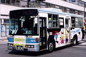 〔１７７０ＴＣ〕　日産ディーゼルＫＣ－ＲＭ２１１Ｇ（１９９８年）