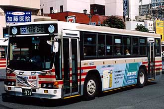 〔栃木２２う９５１〕　いすゞＫＣ－ＬＶ３８０Ｌ（１９９６年）
