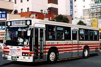 〔栃木２２う１０５２〕　いすゞＫＣ－ＬＶ３８０Ｌ（１９９７年）