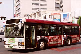 〔宇都宮２００か５７４〕　いすゞＫＬ－ＬＶ２８０Ｌ１（２００４年）