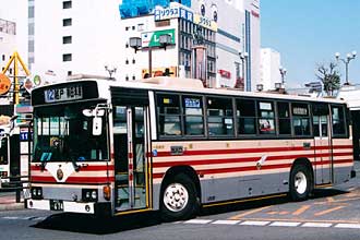 〔栃木２２う６７４〕　日野Ｕ－ＨＴ２ＭＬＡＡ（１９９３年）