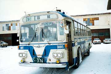 江差→函館　江差バスターミナル