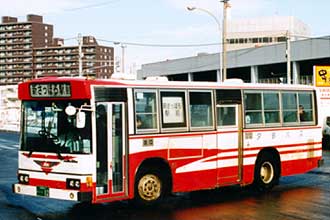 〔札幌２２か１２〕　日野Ｐ－ＲＵ１７４ＡＡ（１９８８年）