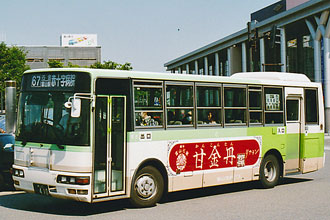 〔富山２２こ４１０〕　三菱ふそうＫＣ－ＭＫ２１９Ｊ（１９９６年）