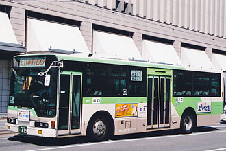 〔富山２２こ４２９〕　三菱ふそうＫＣ－ＭＰ７１７Ｍ（１９９７年）