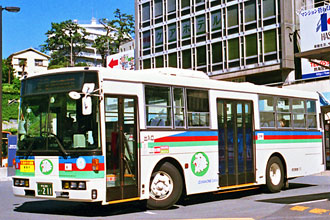 〔伊豆２００か２２１〕　日産ディーゼルＫＣ－ＵＡ４６０ＨＳＮ（１９９９年）