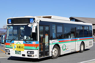 〔湘南２００か２２８４〕　日産ディーゼルＰＫＧ－ＲＡ２７４ＫＡＮ（２００６年）