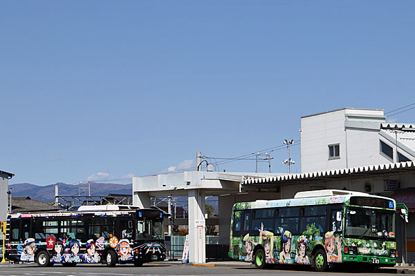 ２０２１年３月１４日撮影　静岡県伊豆の国市（伊豆長岡駅前）