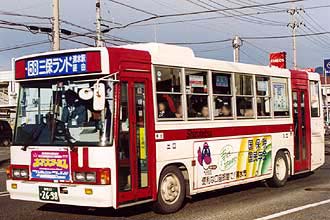 〔静岡２２き２６９８〕　いすゞＵ－ＬＲ３３２Ｊ（１９９１年）