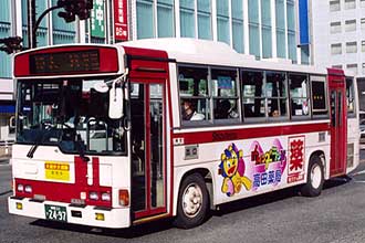 〔静岡２２き２４９７〕　日野Ｐ－ＲＪ１７２ＣＡ（１９８９年）