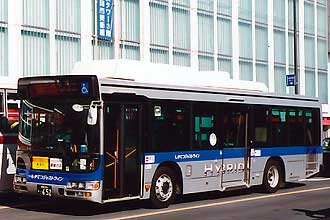 〔静岡２００か６５２〕　日野ＬＪＧ－ＨＵ８ＪＬＧＰ（２０１１年）