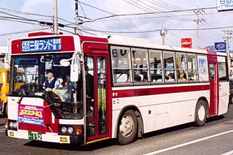 〔静岡２００か１５２〕　三菱ふそうＵ－ＭＰ２１８Ｋ（１９９０年）