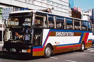 〔静岡２００か３５５〕　三菱ふそうＵ－ＭＳ７２９ＳＡ（１９９３年）