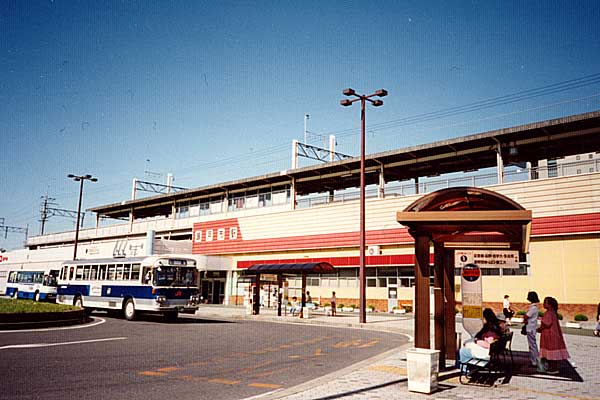 愛知環状鉄道瀬戸市駅前　１９９３年