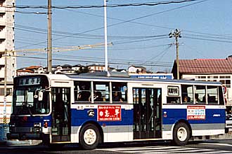 〔５２８－７４５４〕　日産ディーゼルＰ－Ｕ３２Ｌ（１９８８年）