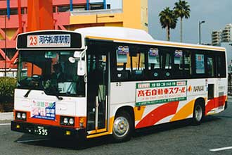 〔和泉２２き５９５〕　日野Ｕ－ＲＪ３ＨＪＡＡ（１９９５年）