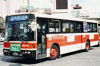 〔６３７－９５〕　日産ディーゼルＰ－ＵＡ３３Ｎ（１９８９年）