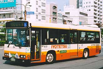 〔愛媛２００か５０８３〕　日野ＰＢ－ＨＲ７ＪＨＡＥ（２００５年）