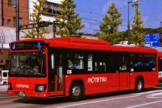 〔愛媛２００か５５４６〕　日野ＱＲＧ－ＫＶ２９０Ｑ１（２０１６年）