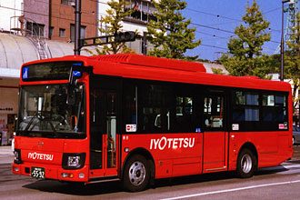 〔愛媛２００か５５９２〕　日野２ＫＧ－ＫＲ２９０Ｊ３（２０１７年）