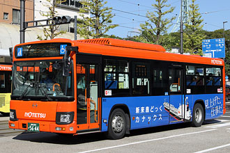 〔愛媛２００か５６４４〕　日野２ＫＧ－ＫＶ２９０Ｎ２（２０１８年）