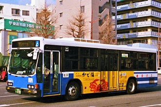 〔熊本２００か９５９〕　いすゞＫＣ－ＬＶ２８０Ｌ（１９９９年）