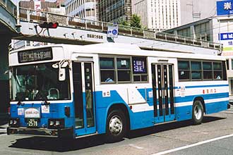 〔熊本２２か２５７８〕　日産ディーゼルＵ－ＵＡ４４０ＬＳＮ（１９９１年）