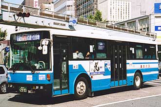 〔熊本２２か２９９３〕　日産ディーゼルＵ－ＵＡ４４０ＬＳＮ（１９９５年）