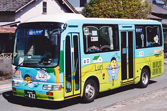 〔熊本２００か４２２〕　日野ＰＢ－ＲＸ６ＪＦＡＡ（２００５年）