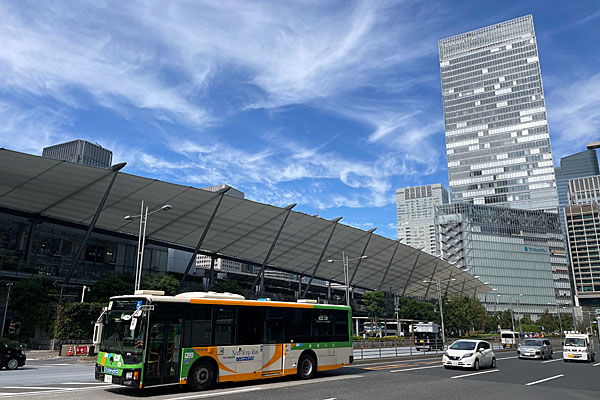 ２０２４年１０月１１日撮影　東京都中央区