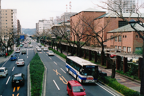 中国・広島　広島駅前～女学院前間